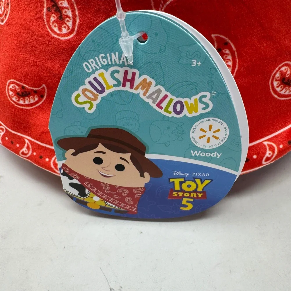 Squishmallows Disney Pixar Toy Story Woody and Buzz Lightyear Plush Set 10 Inch
